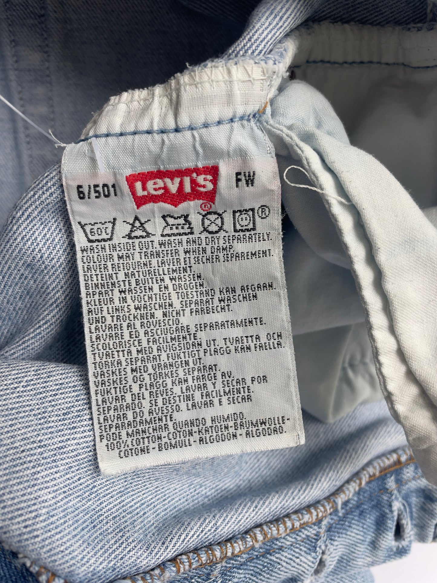 Jean Levis 501 Vintage T38