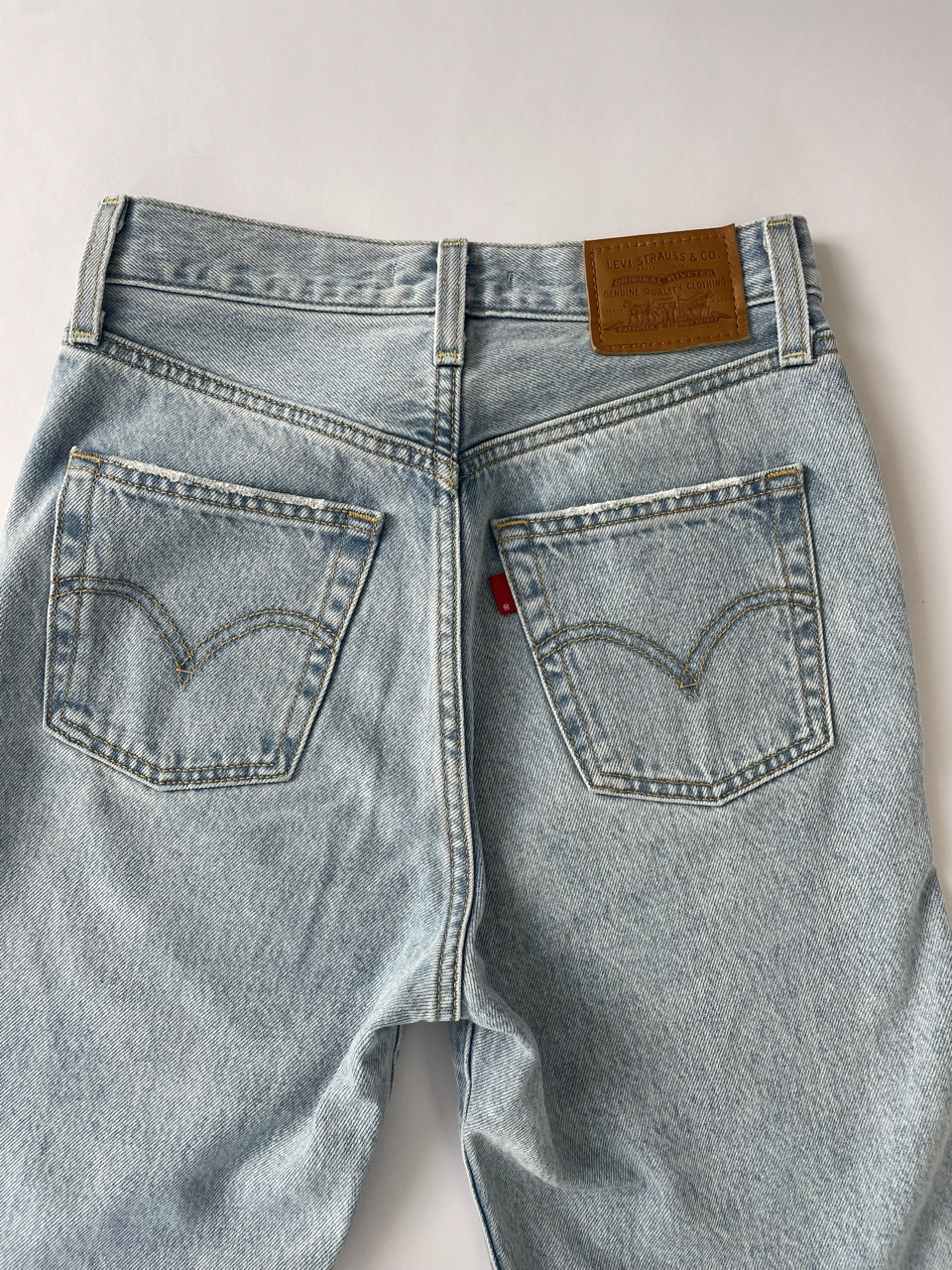 Jean Levis Ribcage straight ankle T34