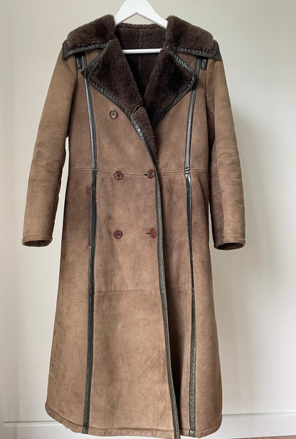 Manteau peau lainée T36