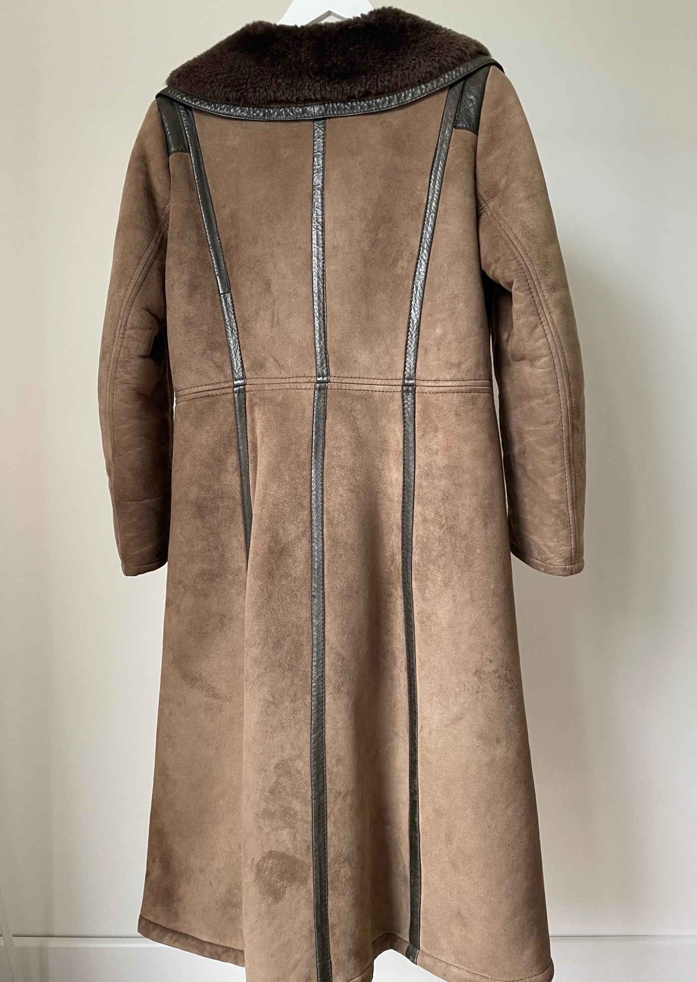 Manteau peau lainée T36