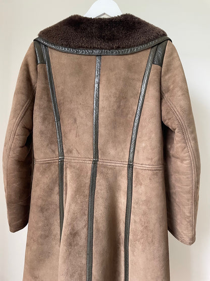 Manteau peau lainée T36