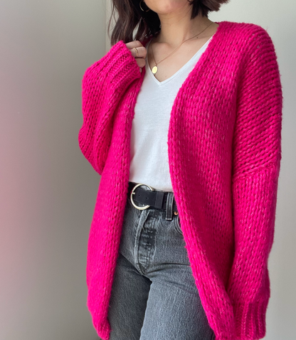 Cardigan grosses mailles T38/40