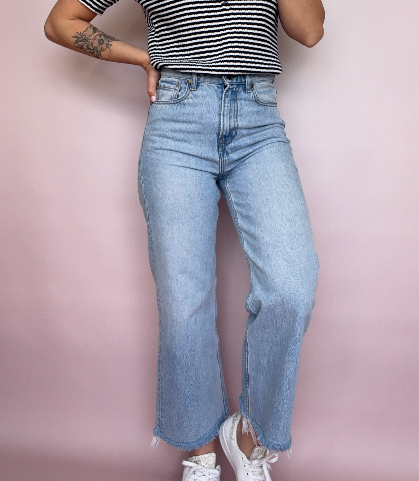 Jean crop T34