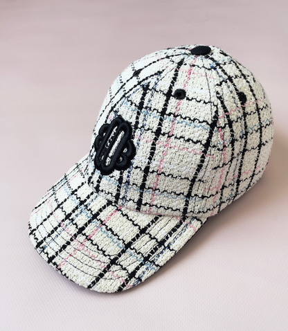 Casquette tweed