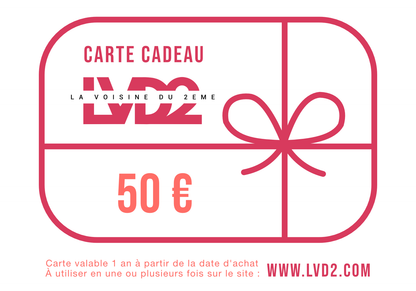 Carte cadeau